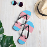 Transgender Pride Flip-Flops